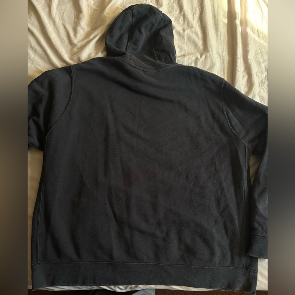 Nike Black and White Men's Hoodie - Picture 3 of 3